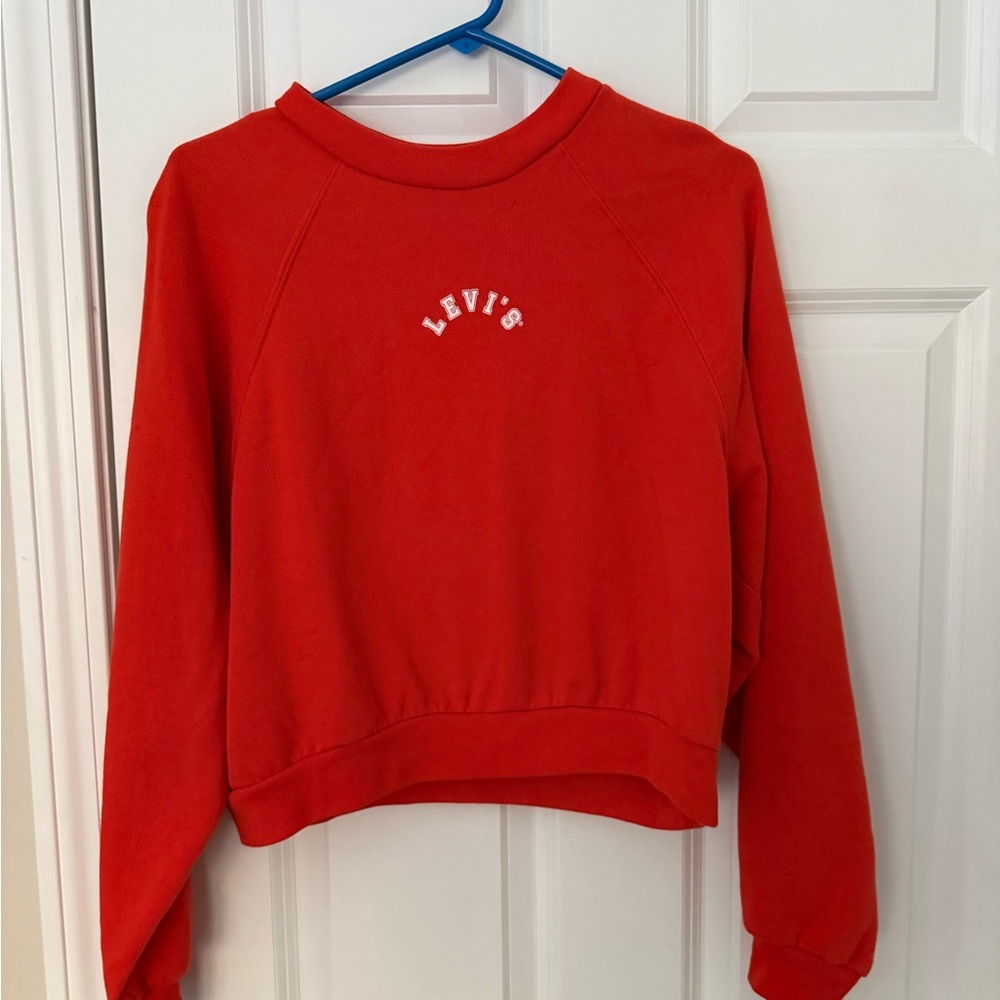 Levi's Orange Women's Sweatshirt